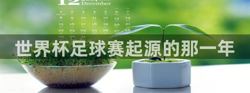 2026年世界杯对阵图：世界杯足球赛起源的那一年
